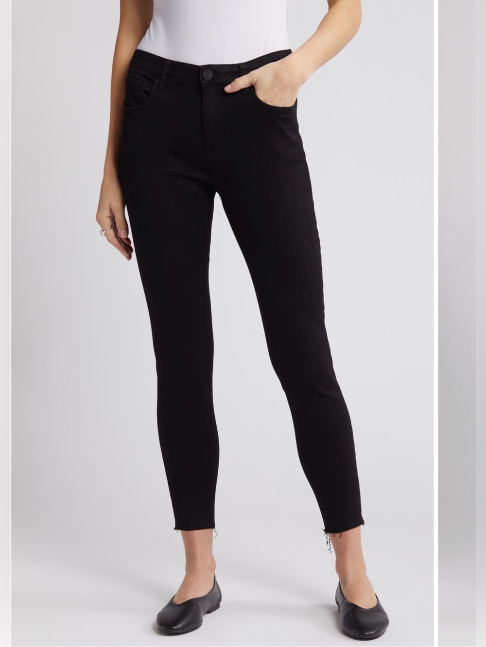 Kut from the Kloth Donna High-Rise Skinny Jeans